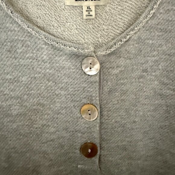 Max Studio Gray Shift Style Mini Dress - Picture 2 of 3